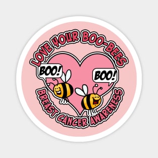 Love Your Boo-Bees (Breast Cancer Awareness) Magnet